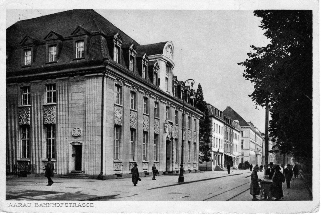 Aarau%20Bahnhof%20strasse%201927